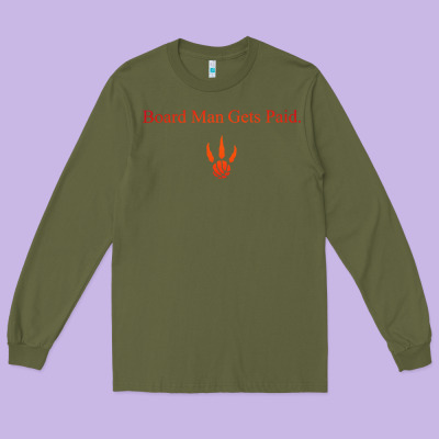 Toronto Kawhi Board Man Gets Paid Long Sleeve Tee Designed By Artisfamous