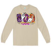 Mushroom boo sheet Long Sleeve Tee - CowhideDigitalArt