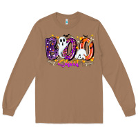Toasted Coconut boo sheet Long Sleeve Tee - CowhideDigitalArt