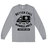 Heather Grey wambulance Long Sleeve Tee - artisFamous