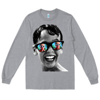 Heather Grey squints Long Sleeve Tee - artisFamous