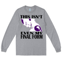 Heather Grey even my final form Long Sleeve Tee - artisFamous