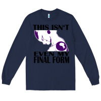 Navy even my final form Long Sleeve Tee - artisFamous