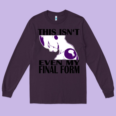 Even My Final Form Long Sleeve Tee Designed By Artisfamous
