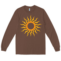 Chestnut tribal sun Long Sleeve Tee - artisFamous