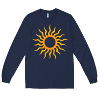 Navy tribal sun Long Sleeve Tee - artisFamous