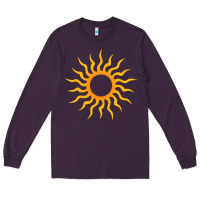Plum tribal sun Long Sleeve Tee - artisFamous