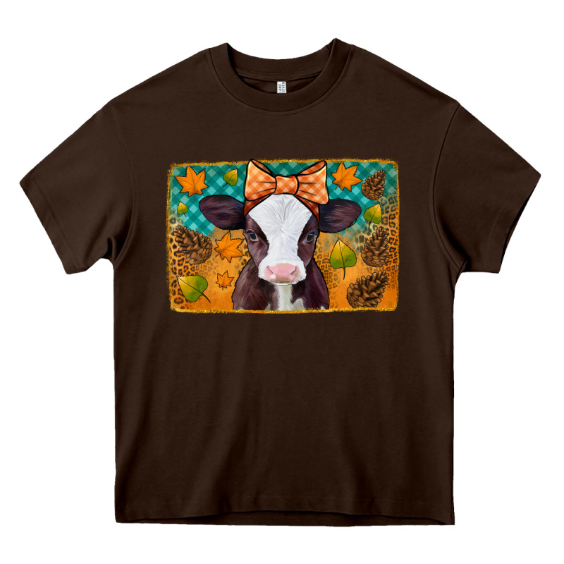 Autumn Baby Cow Heavy Core Tee by Jasminsmagicworld | Teevron