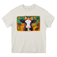 Cream autumn baby cow Heavy Core Tee - Jasminsmagicworld