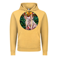 Vintage Mustard christmas pig Vintage Hoodie - LillyAllenDesigns