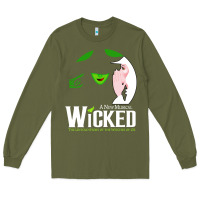 Army Green wicked halloween Long Sleeve Tee - artisFamous