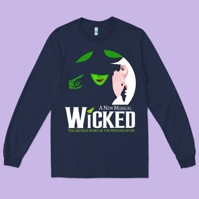 Wicked Halloween Long Sleeve Tee Designed By Artisfamous