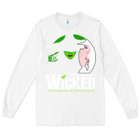 White wicked halloween Long Sleeve Tee - artisFamous