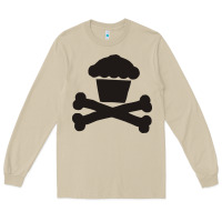 Mushroom johnny cupcakes funny skull Long Sleeve Tee - artisFamous