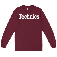 Burgundy technics essential Long Sleeve Tee - artisFamous