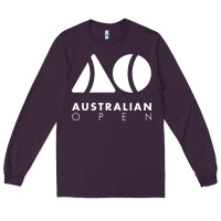Plum Australian Open Long Sleeve Tee - artisFamous