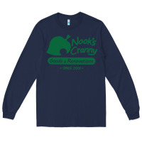 Navy Nook's Cranny Long Sleeve Tee - artisFamous