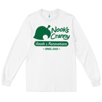 White Nook's Cranny Long Sleeve Tee - artisFamous