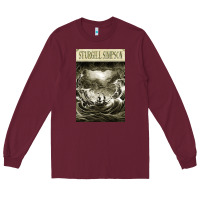 Burgundy sturgill simpson Long Sleeve Tee - artisFamous