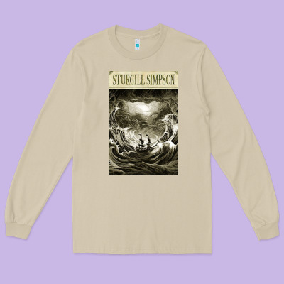 Sturgill Simpson Long Sleeve Tee Designed By Artisfamous