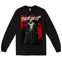 Black friday the 13th jason drip Long Sleeve Tee - artisFamous