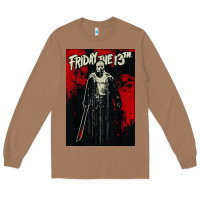 Toasted Coconut friday the 13th jason drip Long Sleeve Tee - artisFamous