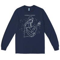 Navy Sturgill Simpson Long Sleeve Tee - artisFamous