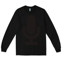 Black microphone funny music Long Sleeve Tee - artisFamous