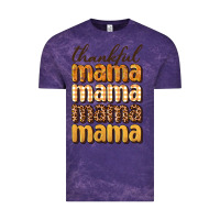 Cloud Purple thankful mama Vintage Tee - BundleAndBundleShop