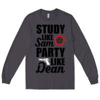 Smoke study like sam party like dean Long Sleeve Tee - artisFamous