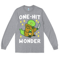 Heather Grey one hit wonder   tonberry Long Sleeve Tee - artisFamous