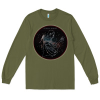 Army Green Sturgill Simpson Star Long Sleeve Tee - artisFamous