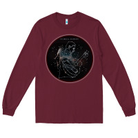 Burgundy Sturgill Simpson Star Long Sleeve Tee - artisFamous