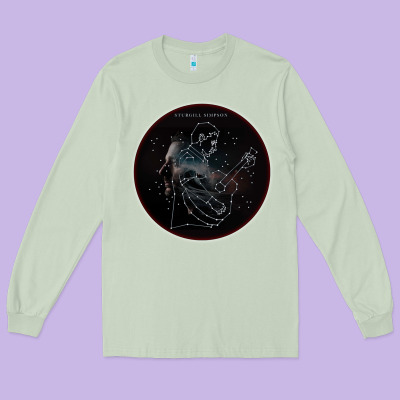 Sturgill Simpson Star Long Sleeve Tee Designed By Artisfamous
