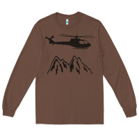Chestnut mountain rescue helicopter funny Long Sleeve Tee - artisFamous