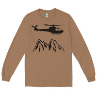 Toasted Coconut mountain rescue helicopter funny Long Sleeve Tee - artisFamous