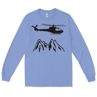 Colony Blue mountain rescue helicopter funny Long Sleeve Tee - artisFamous