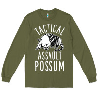Army Green tactical assault possum Long Sleeve Tee - artisFamous