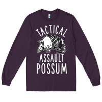 Plum tactical assault possum Long Sleeve Tee - artisFamous