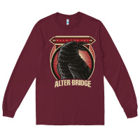 Burgundy Alter Bridge Long Sleeve Tee - artisFamous