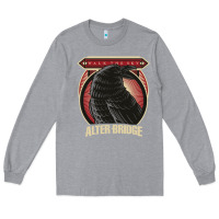 Heather Grey Alter Bridge Long Sleeve Tee - artisFamous
