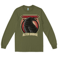 Army Green Alter Bridge Long Sleeve Tee - artisFamous