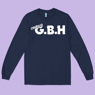 Charged G.b.h Long Sleeve Tee Designed By Artisfamous