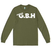 Army Green Charged G.B.H Long Sleeve Tee - artisFamous