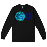 Black Aquarius Sign Zodiac Astrology Horoscope T-shirt Long Sleeve Tee - artisFamous