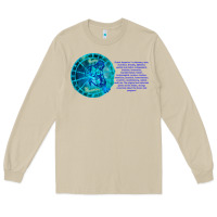 Mushroom Aquarius Sign Zodiac Astrology Horoscope T-shirt Long Sleeve Tee - artisFamous