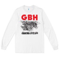 White Charged G.B.H Long Sleeve Tee - artisFamous