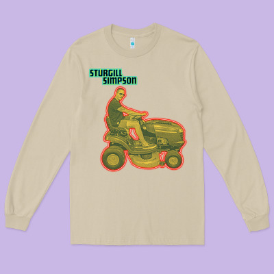 Sturgill Simpson Tractor Long Sleeve Tee Designed By Artisfamous