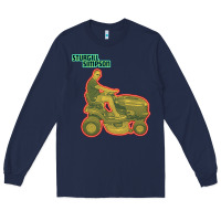 Navy Sturgill Simpson Tractor Long Sleeve Tee - artisFamous