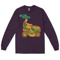 Plum Sturgill Simpson Tractor Long Sleeve Tee - artisFamous